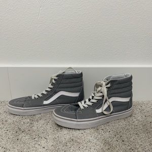 Size 8 Women’s Gray Vans